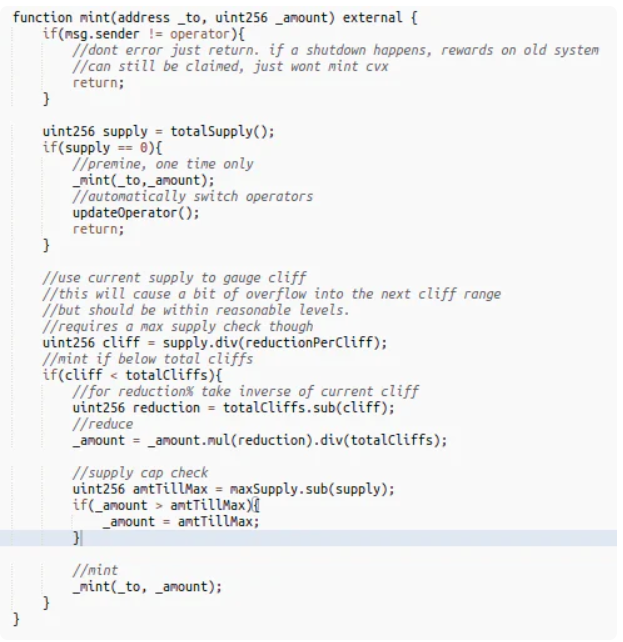 Convex协议合约级别的收益拆解