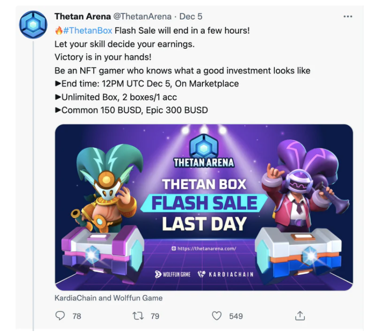 Old Fashion Research :解读Thetan Arena 经济模型及其投资分析