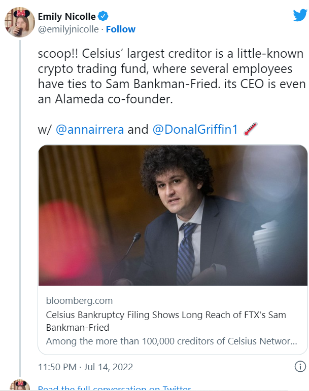 解读Celsius的破产申请表，了解它的过去、现在和未来