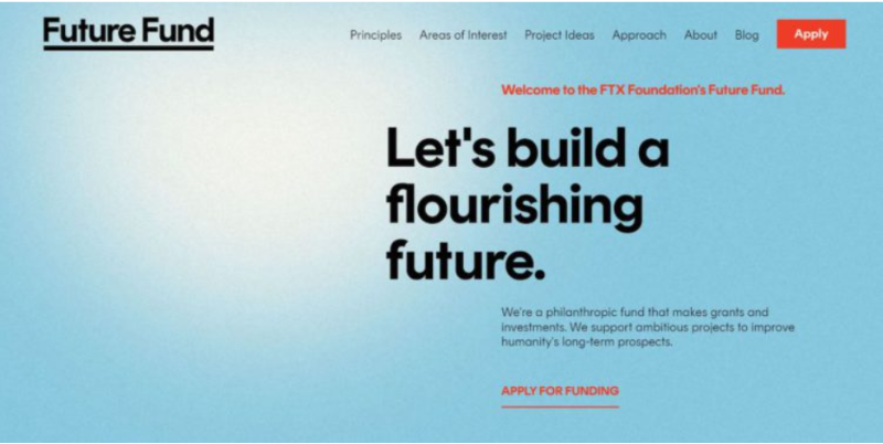 FTX基金会宣布成立FTX未来基金，向35个领域注资