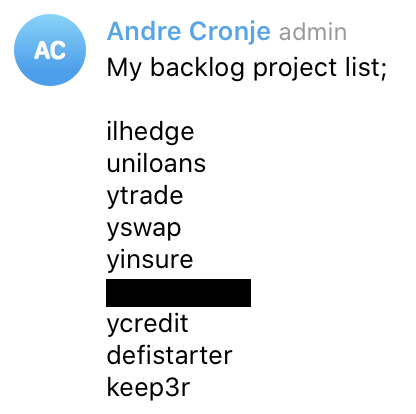 YFI创始人Andre Cronje最新项目12小时飙升了150倍