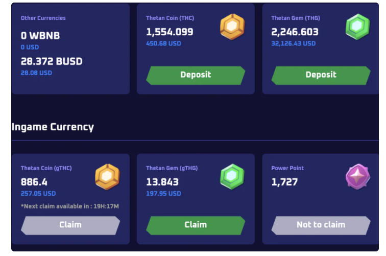 Old Fashion Research :解读Thetan Arena 经济模型及其投资分析