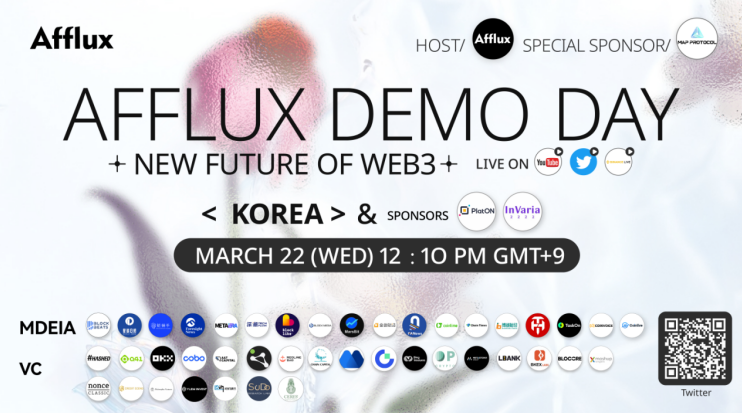 AFFLUX孵化器携手MAP Protocol举办韩国Demo Day，以加速推进亚太业务