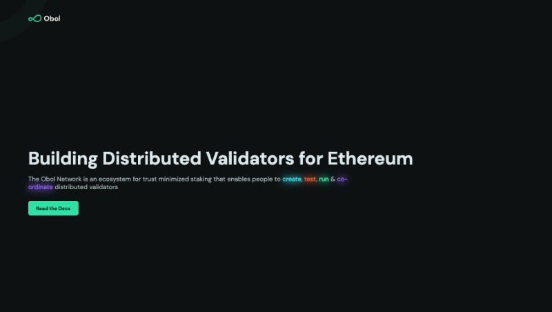一文了解以太坊分布式验证器Obol DV：设计支柱、采用策略和路线图