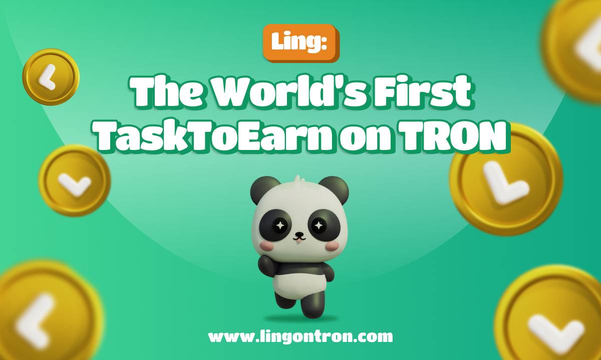 Panda Ling ($LING) 推出基于 TRON 的 Tap2Earn 和 Task2Earn 平台，预售活动现