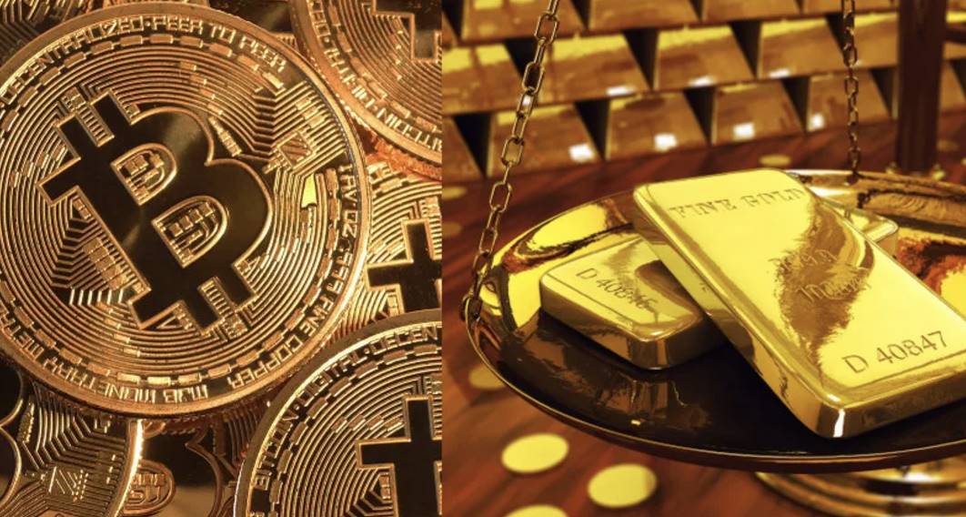 比特币 10 万美元大突破,黄金的「墙角」还是被挖开了