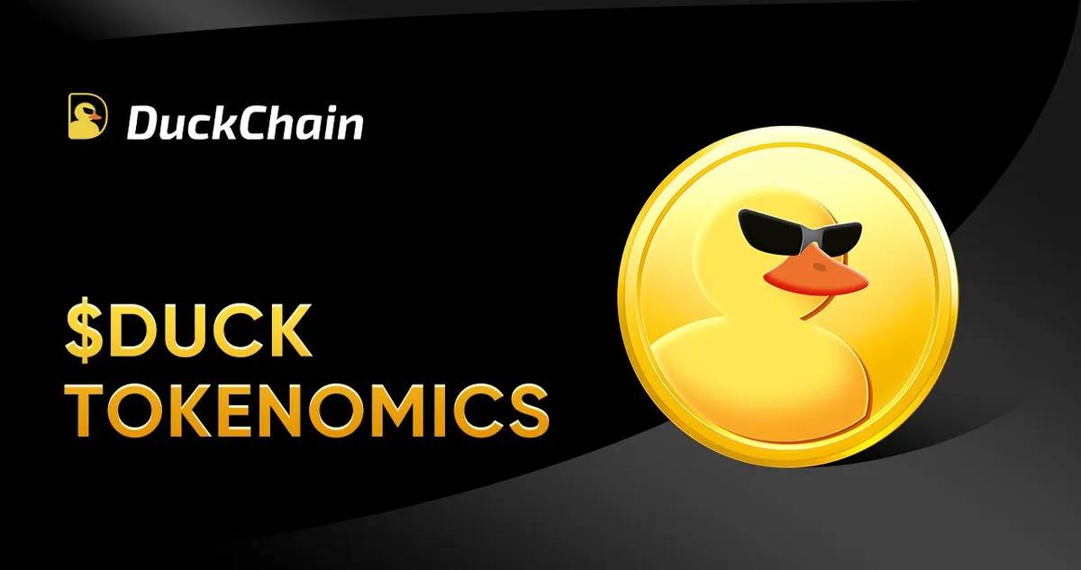 $DUCK 代币经济学发布：为 DuckChain 治理提供动力