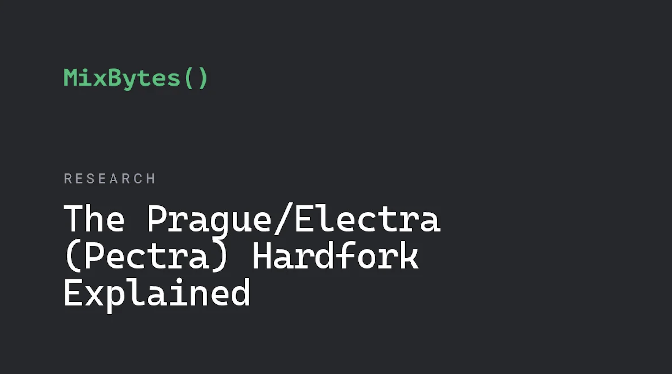 解析以太坊即将到来的硬分叉：Pectra 升级