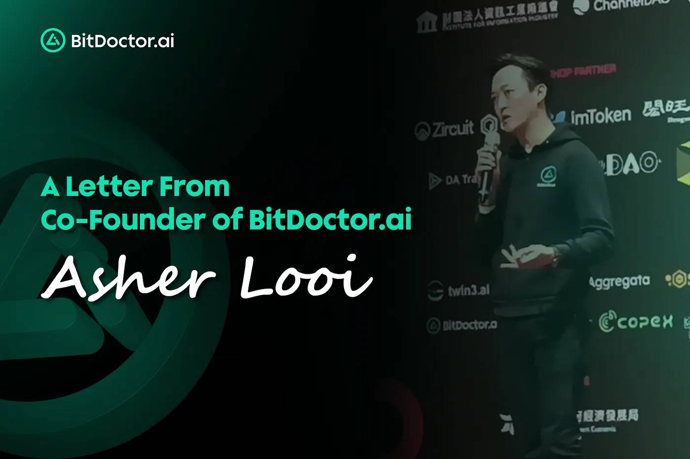 TGE 降至，BitDoctor.AI 联合创始人 Asher Looi 的公开信