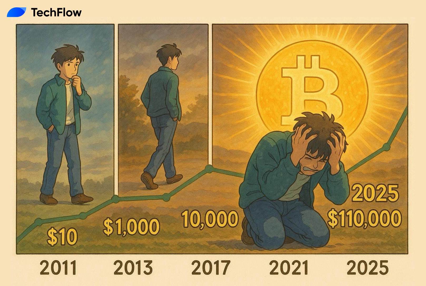 比特币突破 11 万美元,那些年的遗憾与错过