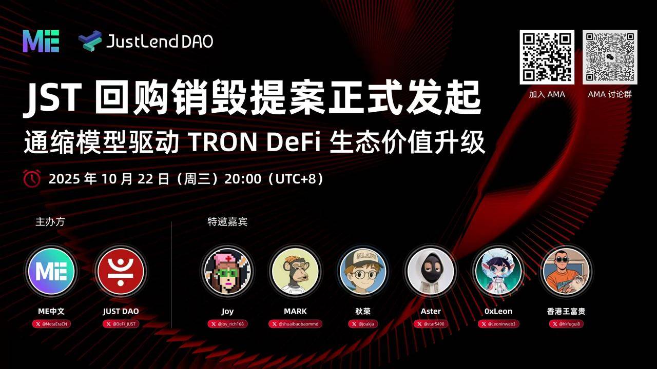 Space 回顾|JST 回购销毁计划正式启动,开启波场 TRON DeFi 价值新篇章