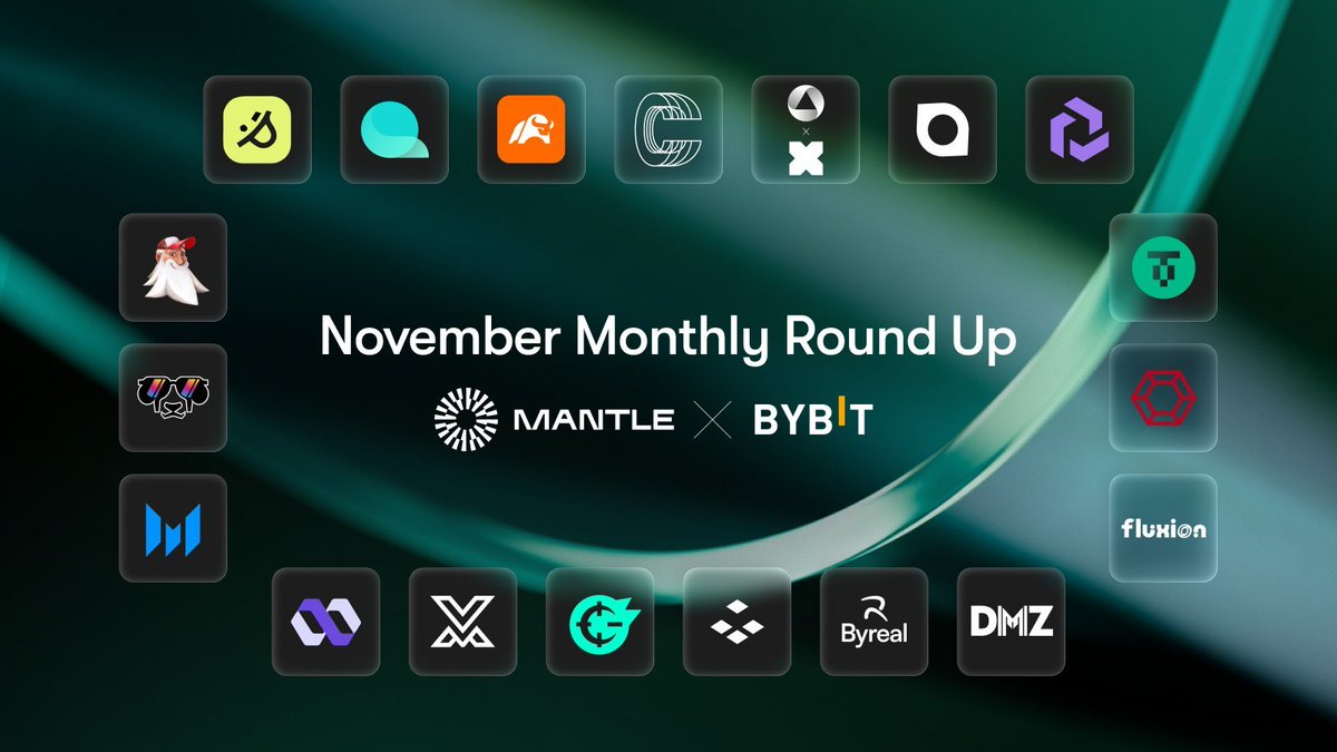 Mantle 11 月进展回顾:全新里程碑、核心生态集成、跨领域合作,Mantle 的节奏正在全面加速