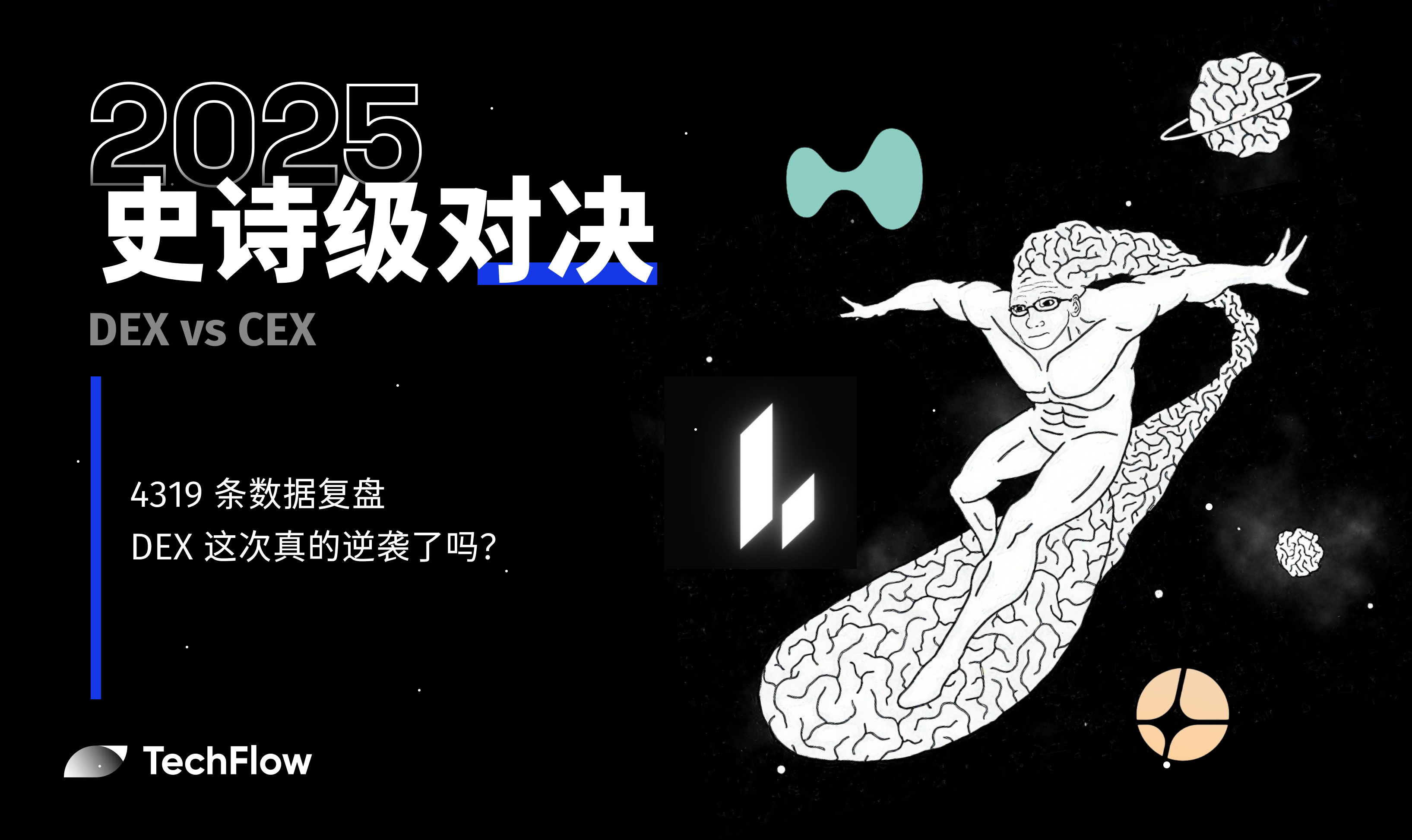 2025년史詩級 대결: DEX, 이번에 정말로 CEX를 역전시켰는가?