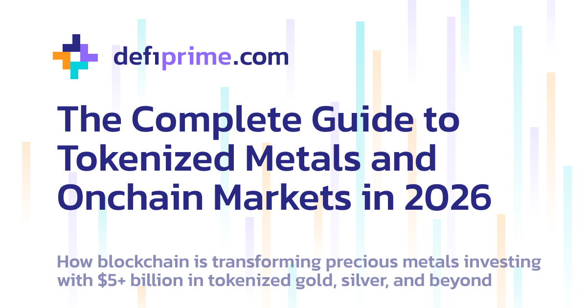 defiprime 深度報告：代幣化黃金交易量達 1780 億美元，鏈上貴金屬市場 2026 全景