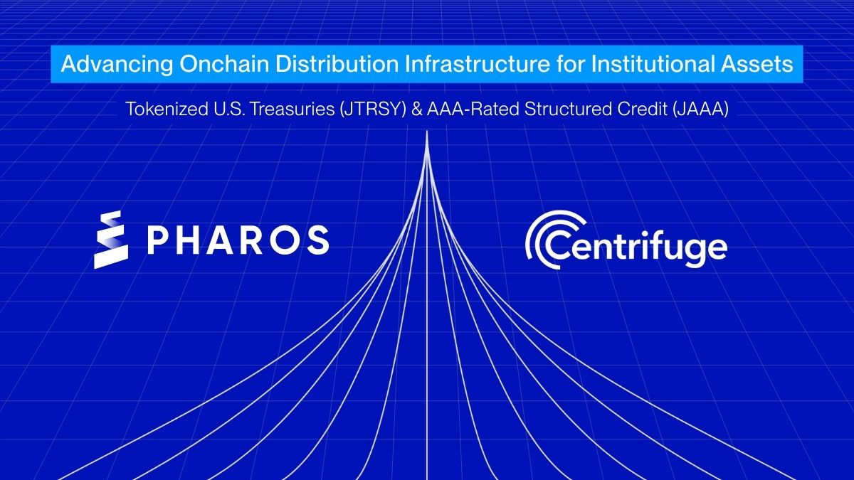 Centrifuge and Pharos Collaborate to Advance Onchain Distribution Infrastructure for Institutional Assets
