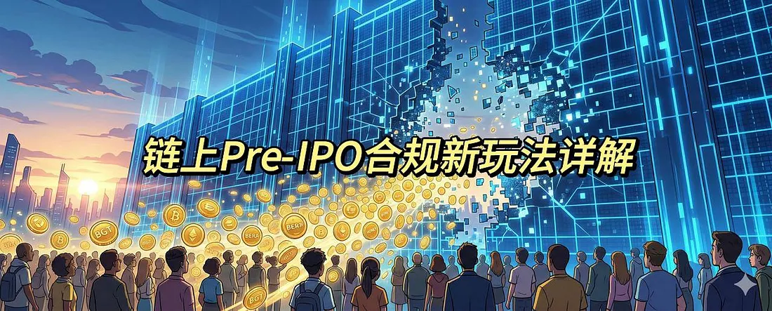 普通人提前持有Alpha的钥匙？链上Pre-IPO合规新玩法详解