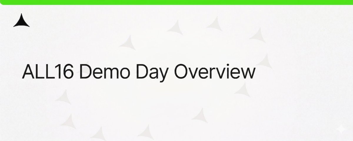 速览 Alliance ALL16 Demo Day 18 个新项目：预测市场和 AI 应用崭露头角