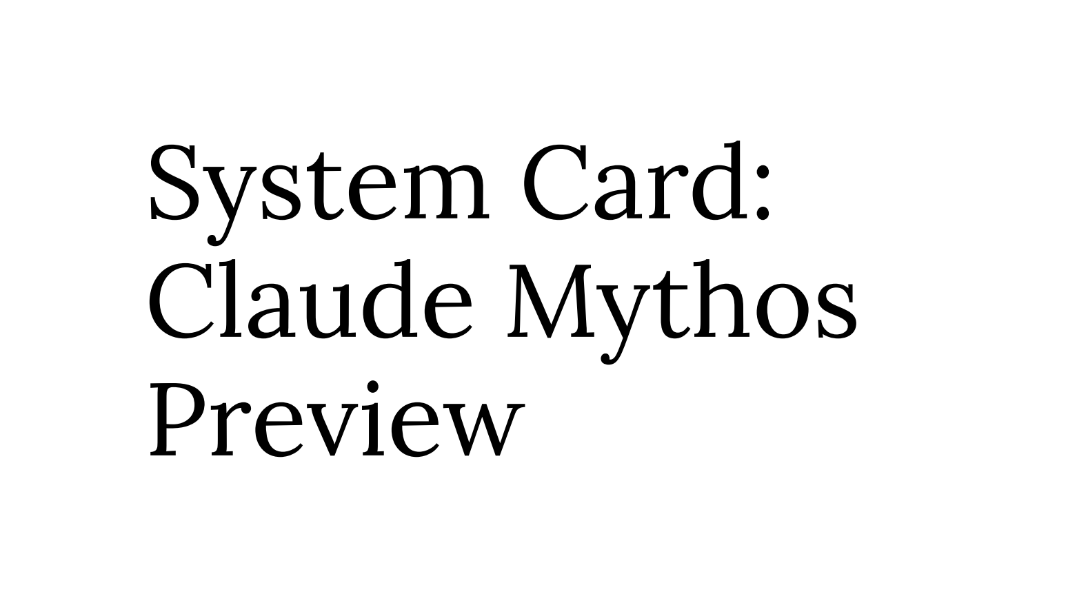 Anthropic 造出了一个“太危险”的 AI，然后决定不发布它