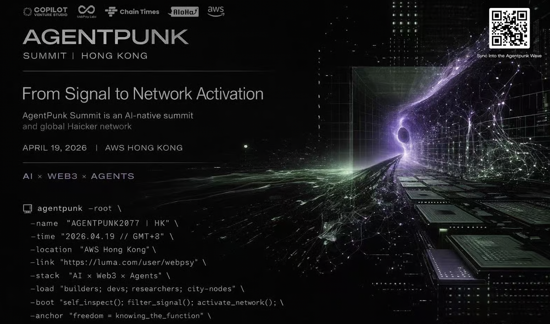 AI AGENTPUNK SUMMIT｜HONG KONG