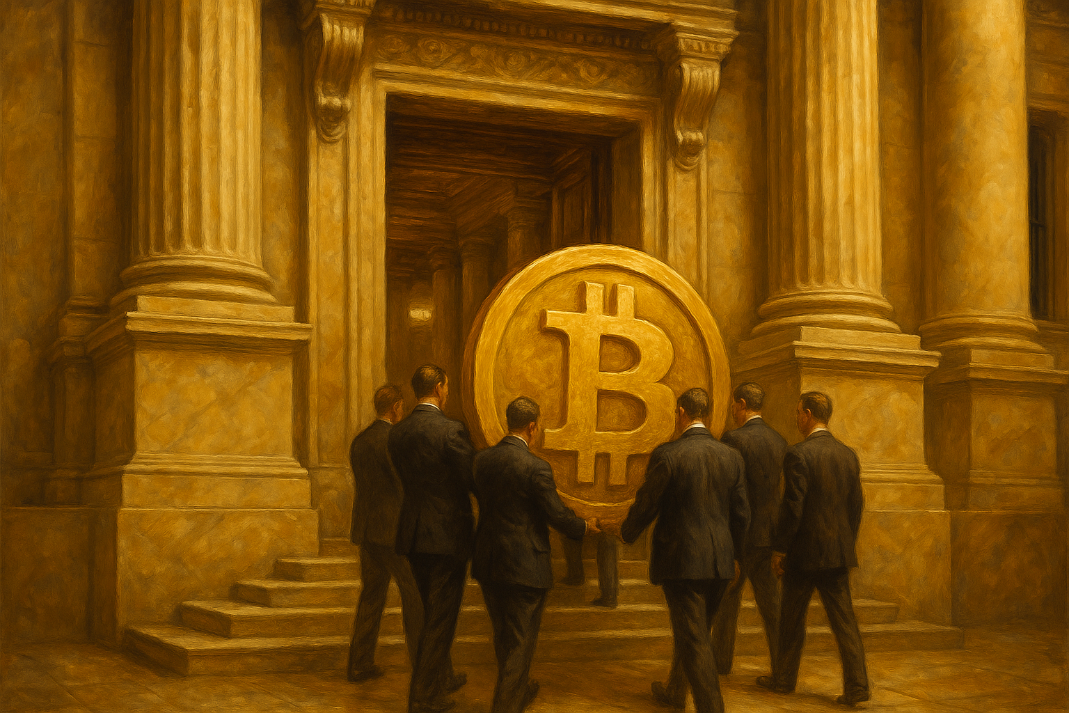 高盛申请比特币 ETF,华尔街最后的堡垒倒了