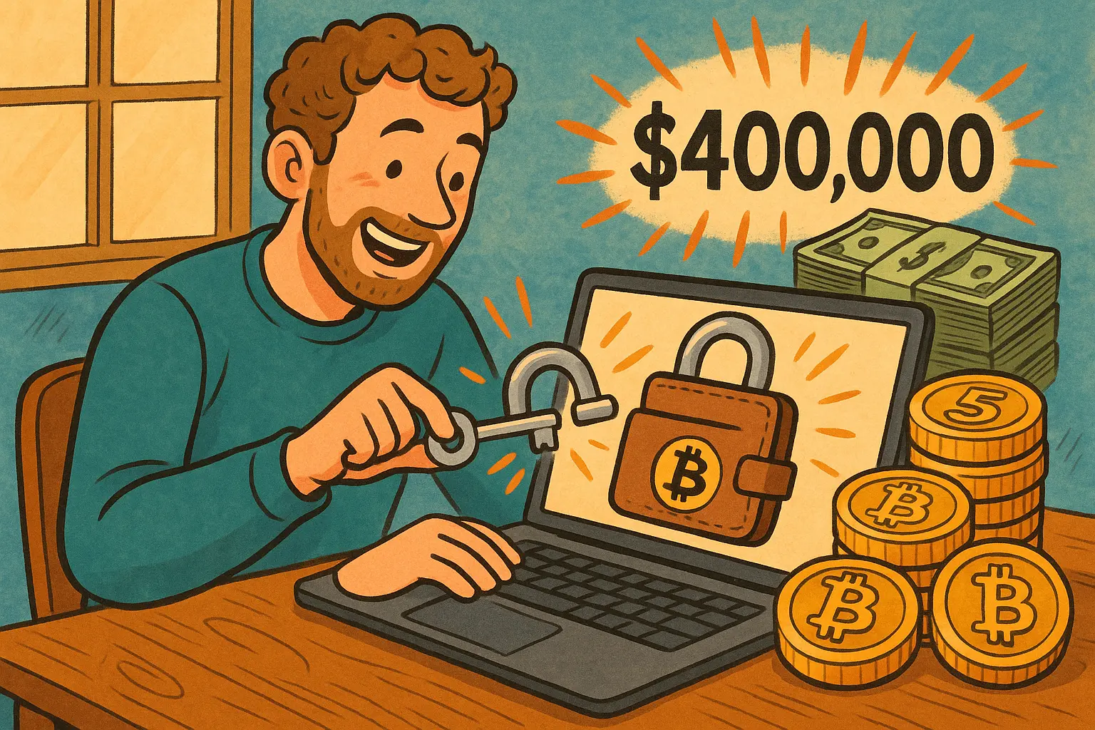 Claude Helps Man Recover 5 Forgotten Bitcoins After 11 Years, Worth Nearly $400,000