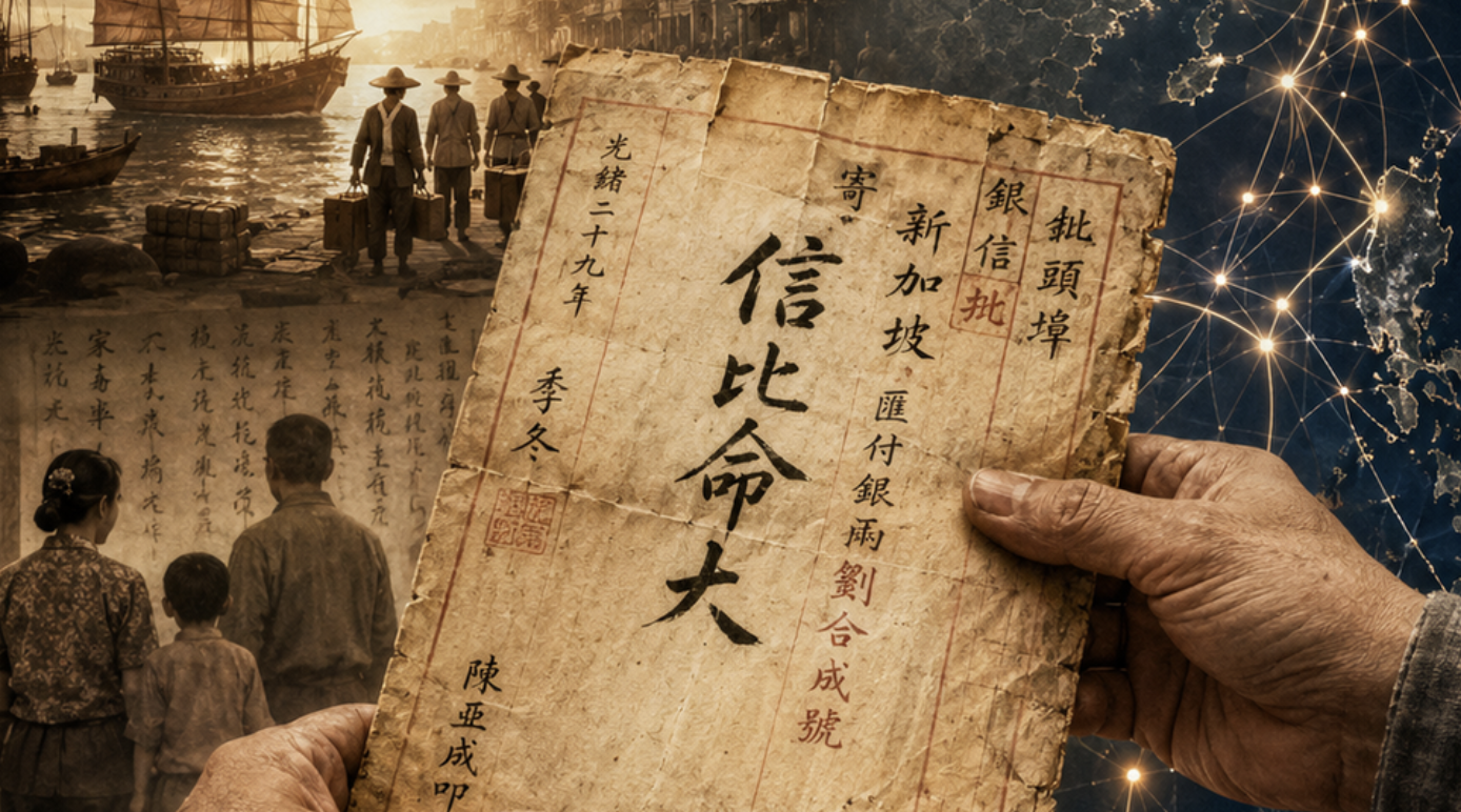 在 Swift 和区块链出现之前一百年，中国人就建好了自己的跨境金融网络