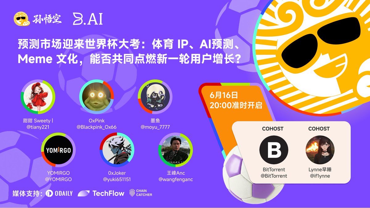 预测市场迎来世界杯大考：体育 IP、AI 预测、Meme 文化，能否共同点燃新一轮用户增长？