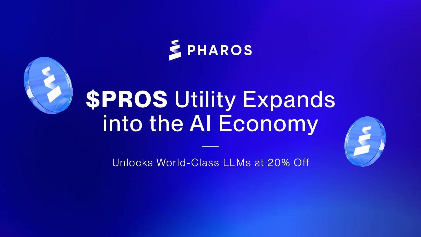 Pharos Network 打通 AI 模型支付通道,$PROS 与 USDC 新增平台支付工具用例