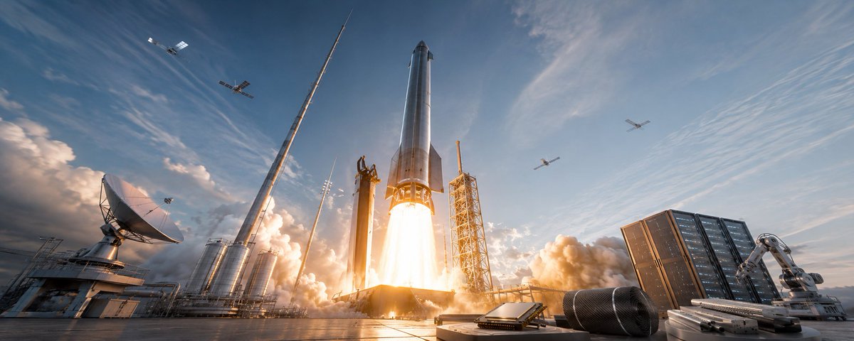 SpaceX가 당첨되지 않았나요? 그렇다면 SpaceX의 전체 공급망을 살펴보세요.