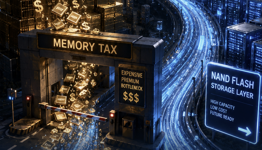 Storage is still rising, but smart money is beginning to position itself on this “flash memory chain.”