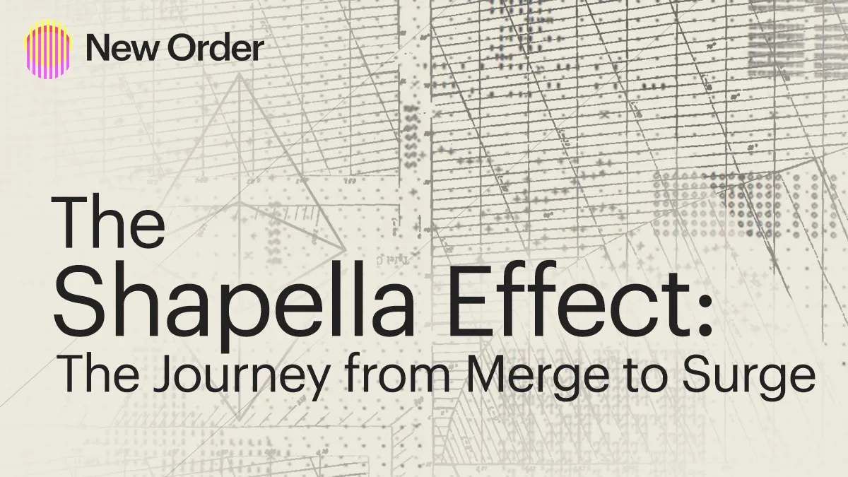 重新看待以太坊Shapella升级的影响：从Merge向Surge出发