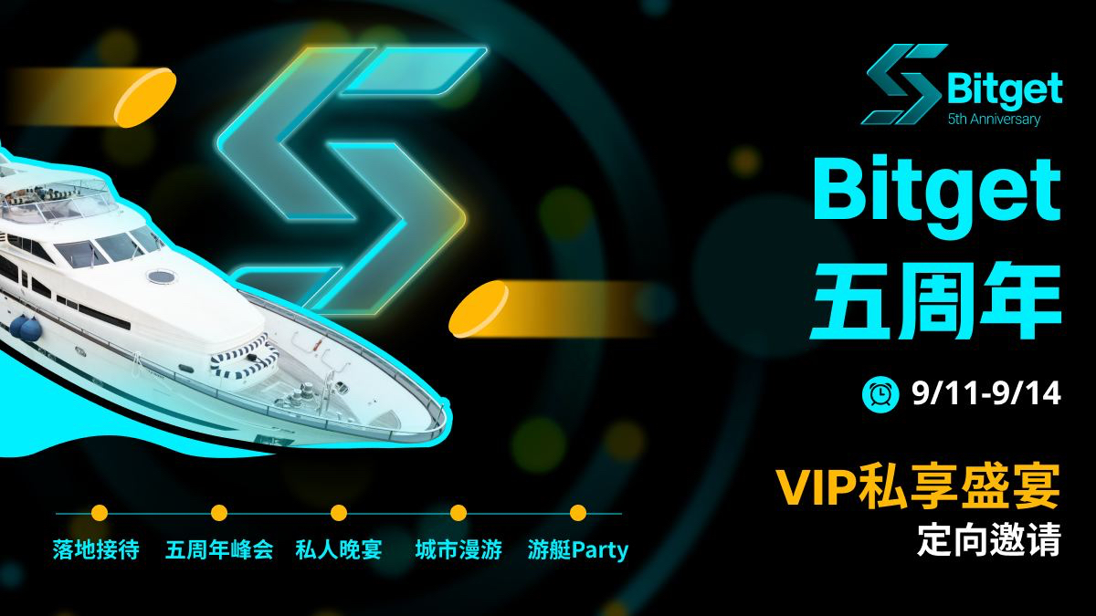 Bitget 五周年 VIP 私享之旅
