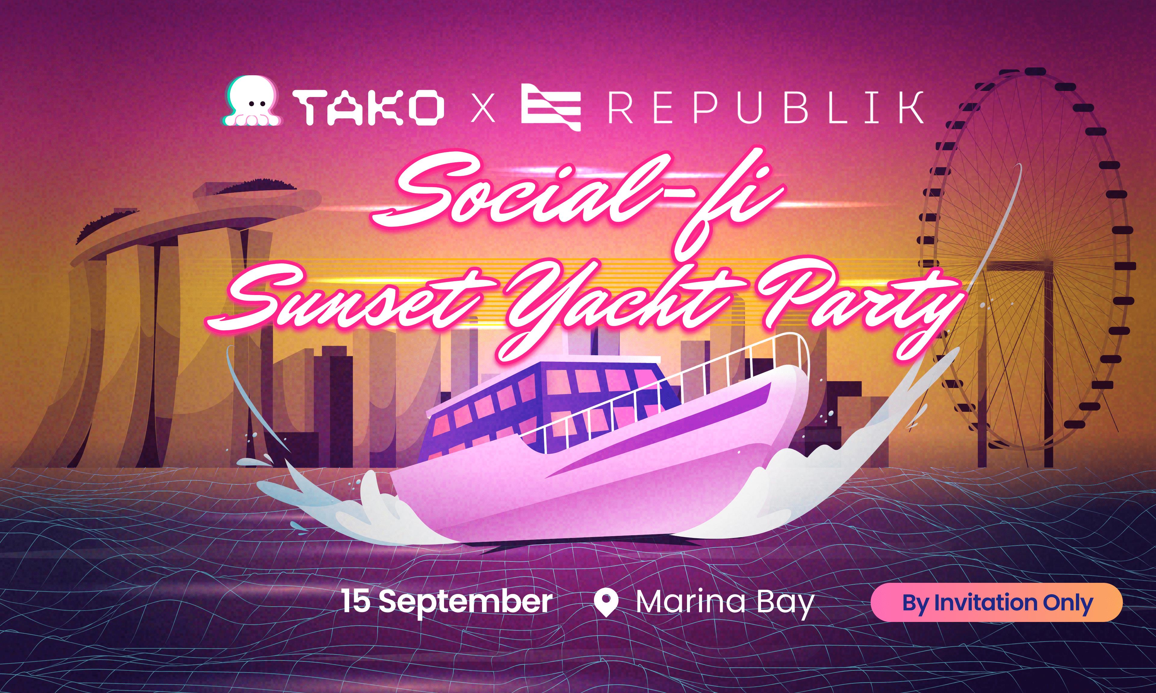 Social-fi Sunset Yatch Party
