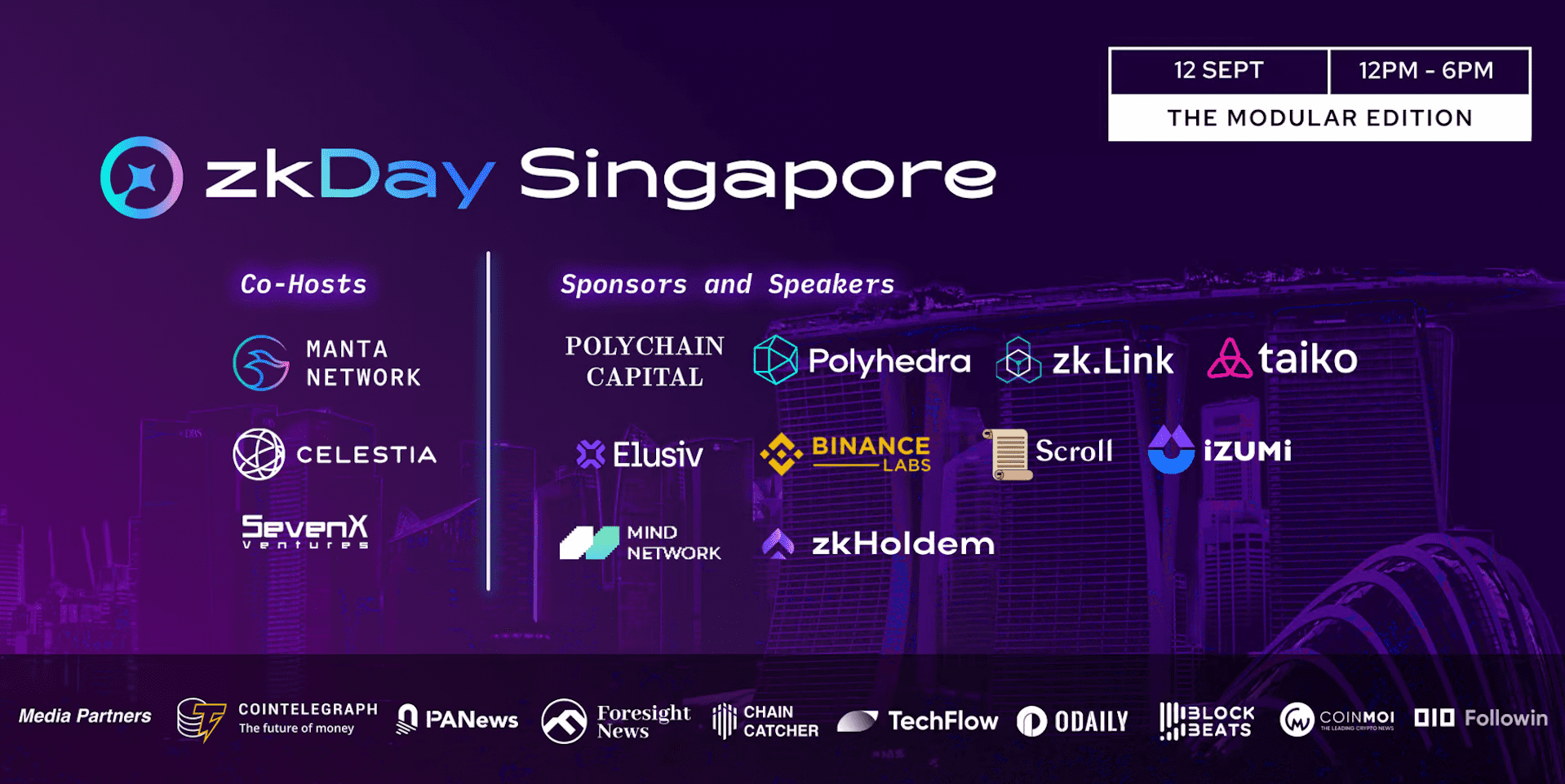 zkDay Singapore:モジュラーエディション