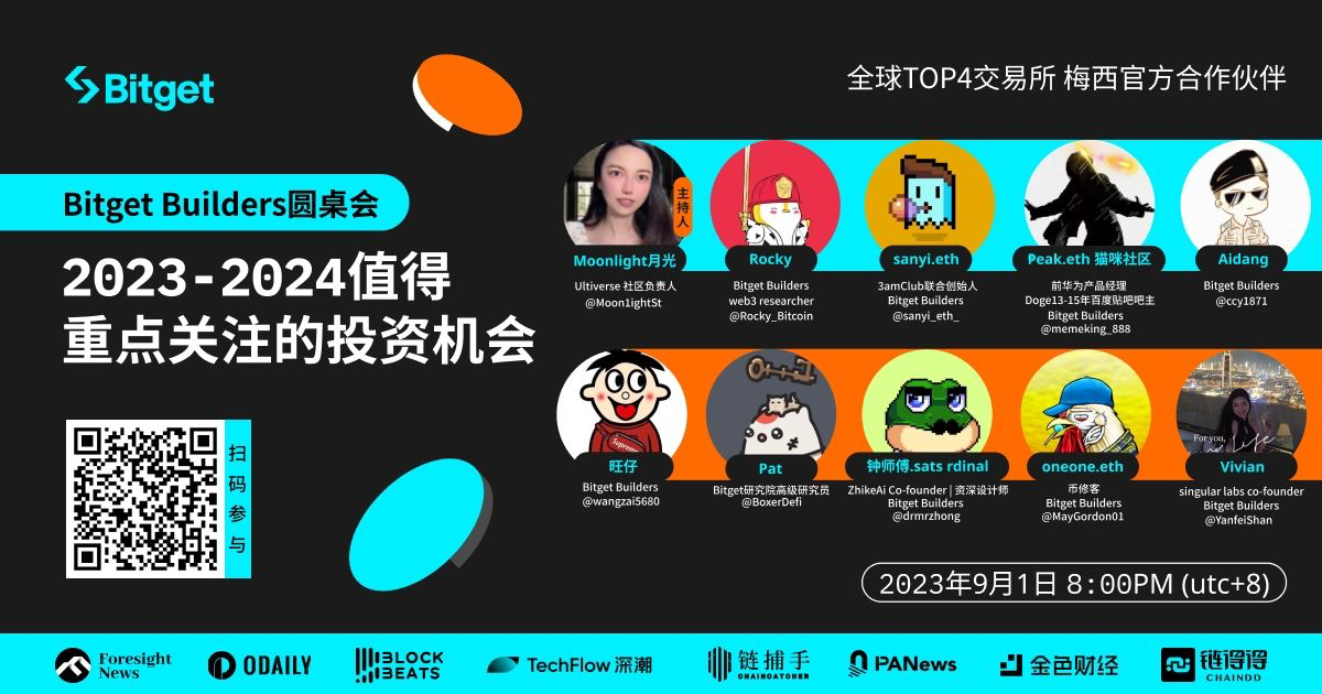 Bitget Builders tổ chức buổi tọa đàm: Các cơ hội đầu tư đáng chú ý cần quan tâm trong năm 2023-2024