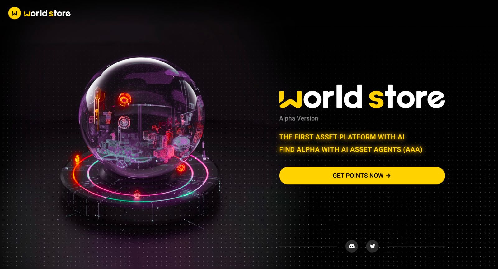 How does Mirror World discover alpha through AI Asset Agents (AAA)?