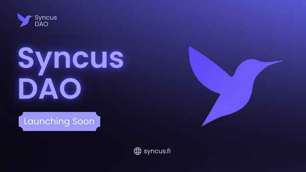 탈중앙화 스테이블코인 프로토콜 싱커스(Syncus)가 새로운 패러다임의 DeFi 대출 플랫폼을 곧 출시할 예정이다.