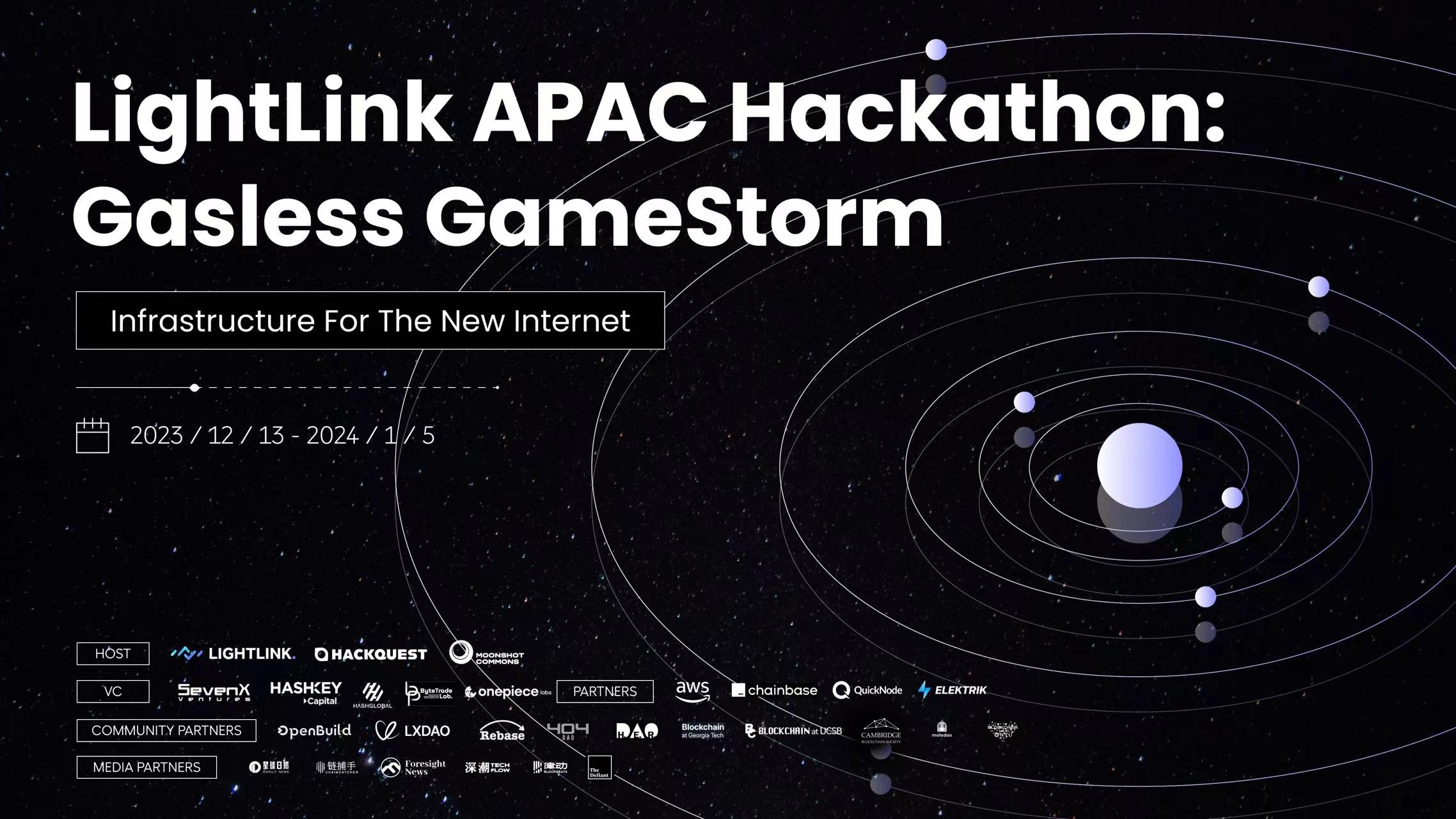 LightLink APAC Hackathon: ガス不要のGameStorm