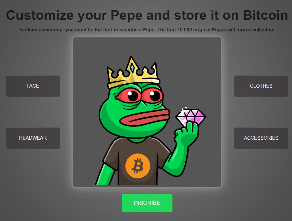 遞歸銘文項目 The Pepes 走紅,超額鑄造惹爭議,但被大量掃貨