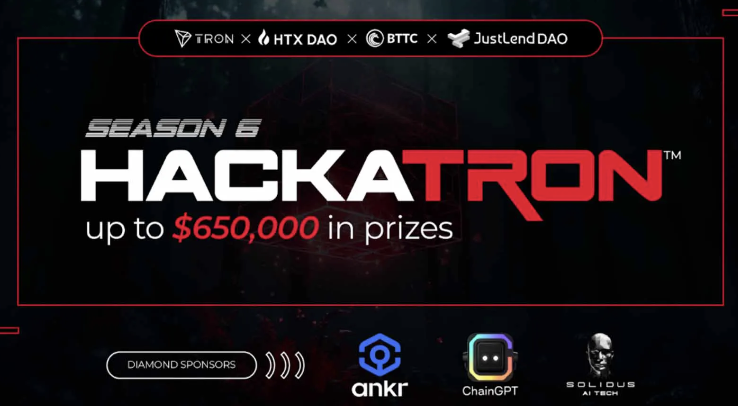 해커톤이 돌아왔다! HTX DAO와 파트너사가 공동으로 주최하는 HackaTRON 시즌 6이 2월 20일부터 6월 28일까지 개최되며, 총 상금은 최대 65만 달러에 달한다.