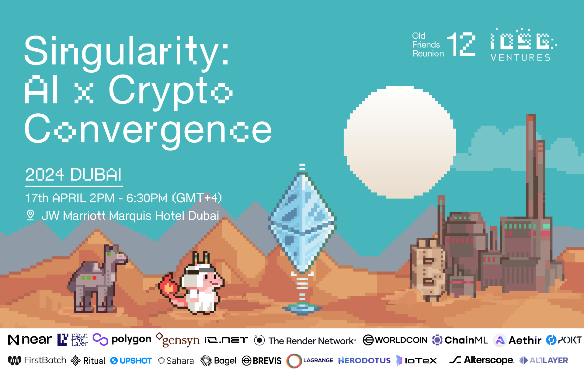 IOSG Ventures Old Friends Reunion 老友記系列活動「AI x Crypto」迪拜專場重磅迴歸
