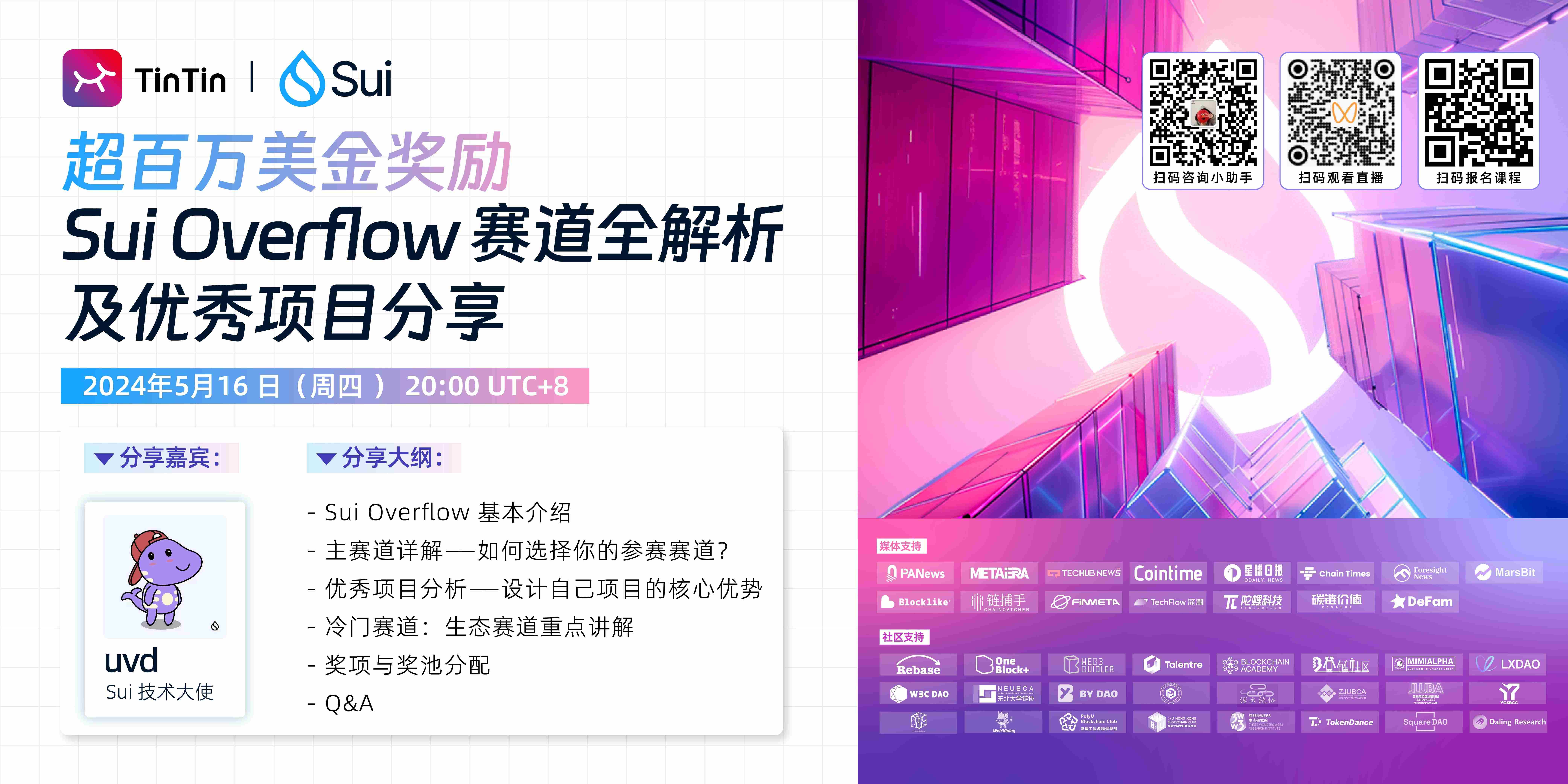 Over $1 million in rewards: Full analysis of Sui Overflow tracks and outstanding project highlights