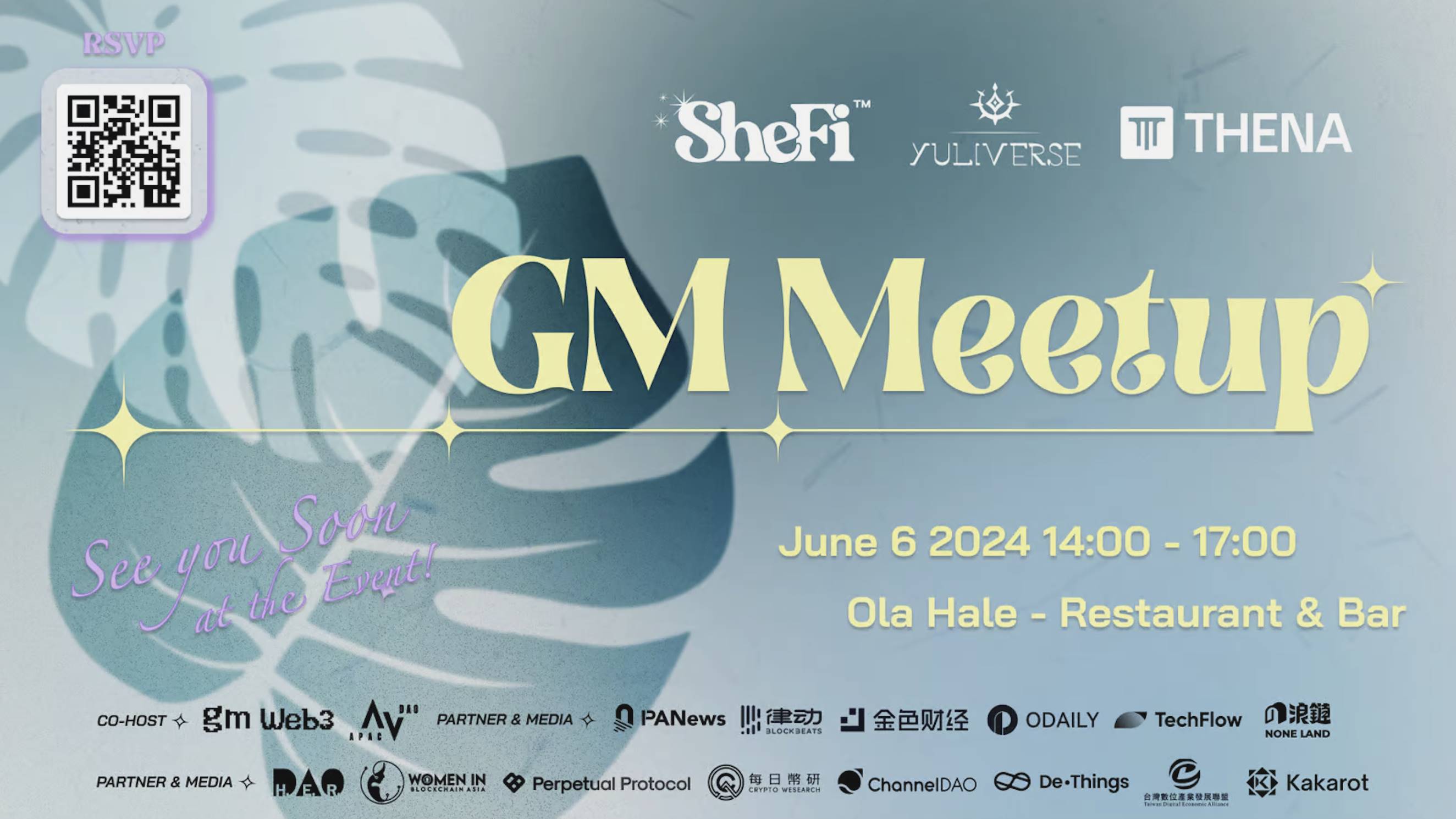 GM Meetup hosted by SheFi, THENA, Yuliverse