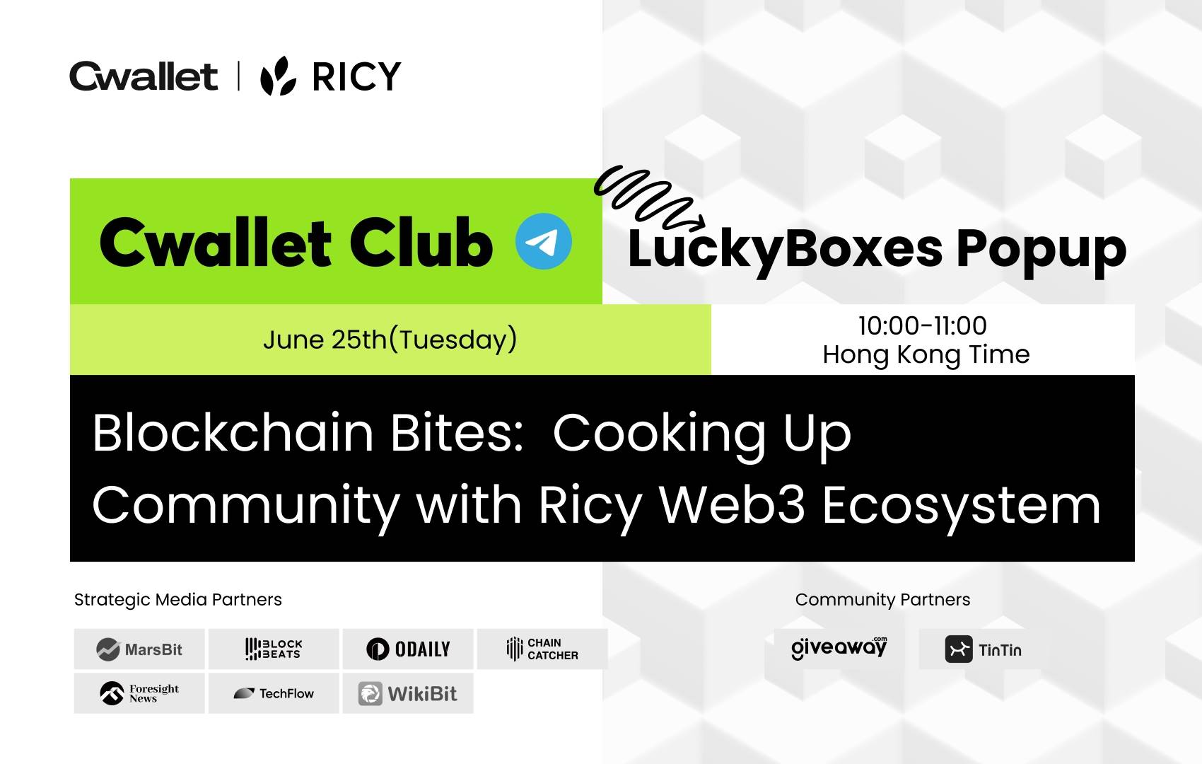 Blockchain Bites: Cooking Up Community with Ricy Web3 Ecosystem