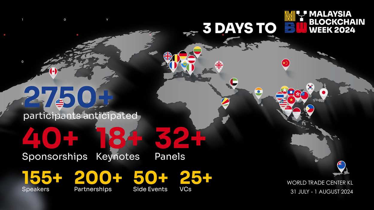 The Malaysia Blockchain Week will be held at the Kuala Lumpur World Trade Centre, bringing the most authentic experience to the Web3 community.
