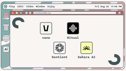 4 Major New Decentralized AI Projects Compared: Sentiment, Ritual, Vana & Sahara