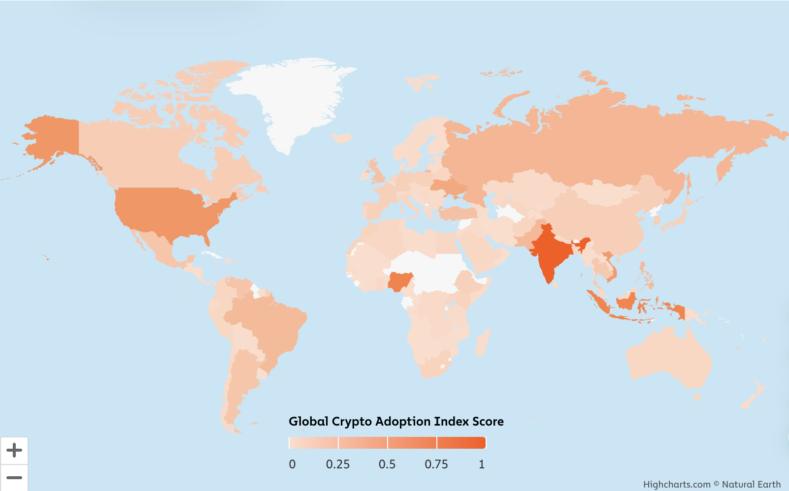 2024 Global Crypto Adoption Survey: Central and South Asia and Oceania Lead the World