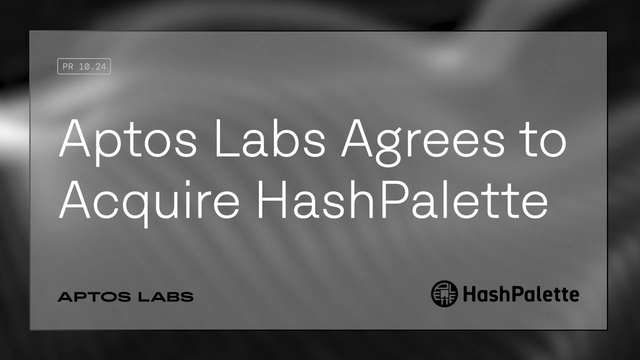 Aptos Labs đang trong quá trình thương lượng mua lại HashPalette nhằm mở rộng chiến lược ra thị trường Nhật Bản