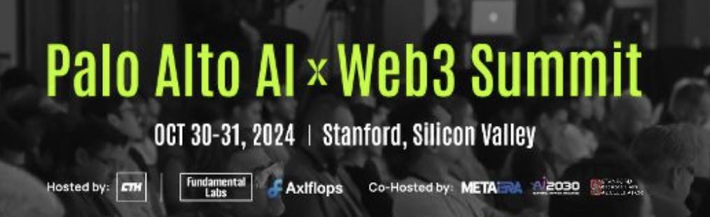 Palo Alto AI X Web3 Summit Official Agenda Released