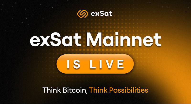 exSat Network Mainnet officially launches, TVL exceeds $281 million